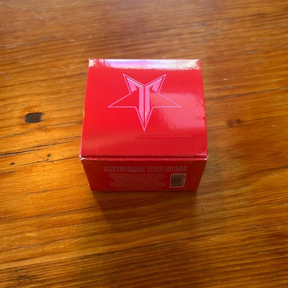 CHRISTMAS TREE BLING New in Box Jeffree Star Eye Gloss Green Silver Pearl